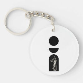 Boho Sun Moon Flower Pot boho bohemian キーホルダー