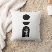 Boho Sun Moon Flower Pot boho bohemian クッション (ブランケット)