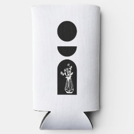 Boho Sun Moon Flower Pot boho bohemian スリム缶クーラー