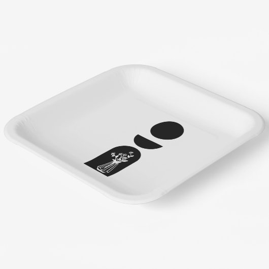 Boho Sun Moon Flower Pot boho bohemian ペーパープレート (傾斜あり)