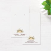 Boho Sun Raysイヤリング表示 (デスク)