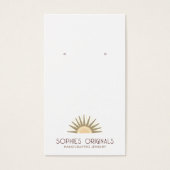 Boho Sun Raysイヤリング表示 (正面)