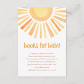 Boho sunshineベビー用のトーンの本をミュート エンクロージャーカード (正面)