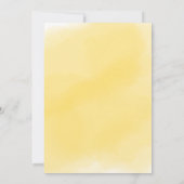 Boho Sunshine Sunをテーマにした男の子の女の子ベビーシャワー 招待状 (裏面)