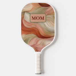  Boho Swirl Pickleball Paddle for Her Rust Sage ピックルボールラケット