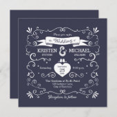 Boho Swirls (Changeable Background Color)の結婚値 (正面/裏面)