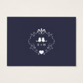 Boho Swirls (Changeable Background Color)の結婚値 (裏面)