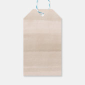 Boho Taco 'サボピンクの花を取る感謝ラベル ギフトタグ (裏面)