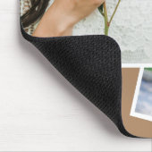 Boho Tanミニマリスト2枚写真卒業 マウスパッド (コーナー)