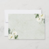 Boho Teddy Bear Bearly Wait Baby Shower Invitation (裏面)