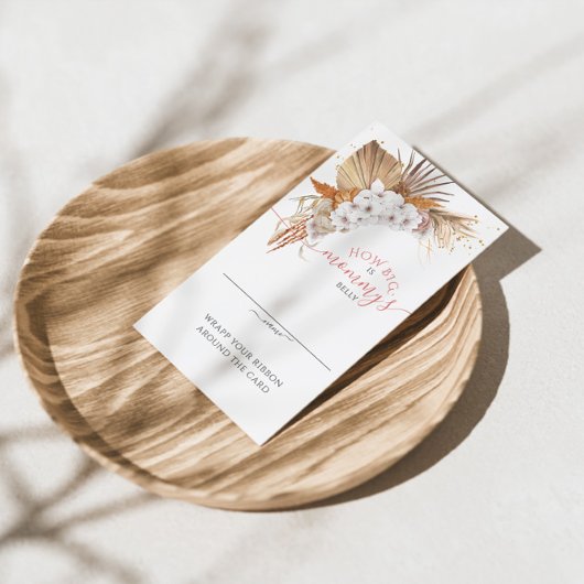 Boho Terracottaどのように大きいかママのベリーカード エンクロージャーカード