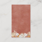 Boho Terracottaどのように大きいかママのベリーカード エンクロージャーカード (裏面)