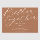 Boho terracottaより良い一緒に日付を保存 (正面)