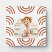 Boho Terracottaレインボーフォト フォトプラーク (正面)