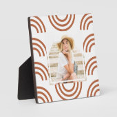 Boho Terracottaレインボーフォト フォトプラーク (正面)