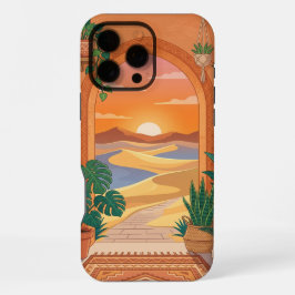 Boho Terracotta iPhone 16 Pro Max Case | Tropical  Maxケース