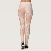 Boho Terracotta Mandala レギンス (裏面)