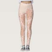 Boho Terracotta Mandala レギンス (正面)