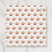 Boho Terracotta Pampas Grass Birthday フェイバータグ (裏面)