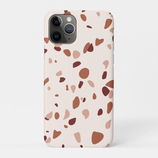 Boho TerrazzoパタモダンーンiPhone 11 Proケース Case-Mate iPhoneケース (裏)