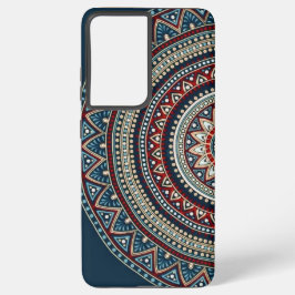 Boho theam samsung galaxy s21+ケース