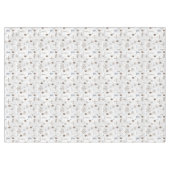 Boho Tigs & Pinecone Christmas ID986 テーブルクロス (正面(横))