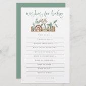 Boho Toys Sageが赤ちゃんシャワーゲームを目指す (正面/裏面)