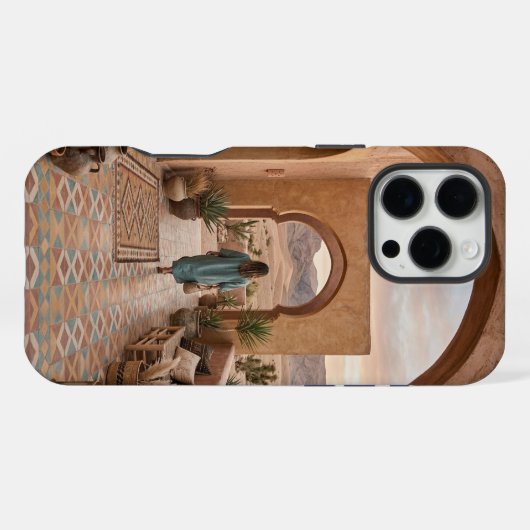 Boho Travel iPhone 16 Pro Max Case iPhoneケース (裏面横)