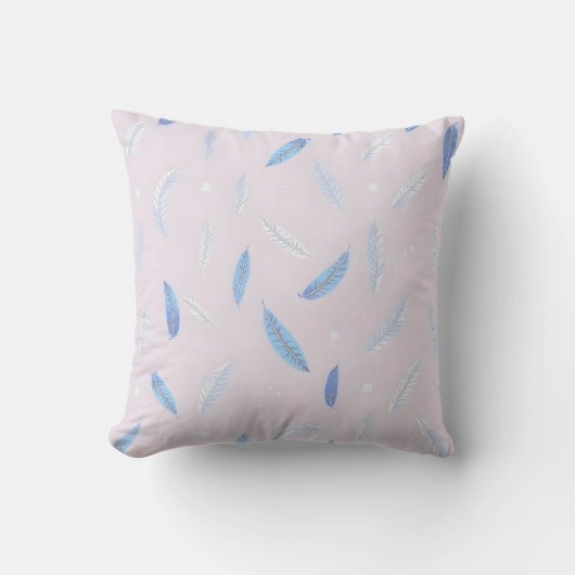 Boho Trendy Feathers Luxury Collection クッション (正面)