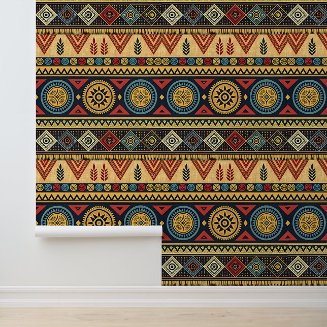 Boho Tribal Geometric Pattern Wallpaper 壁紙 (アプリケーション)