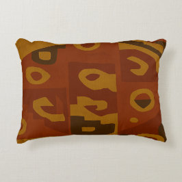 Boho Tribal Pattern Throw Pillow アクセントクッション