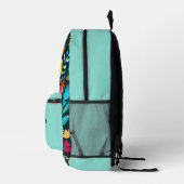 Boho Tropical Backpack for Teen Girls プリントバックパック (右)