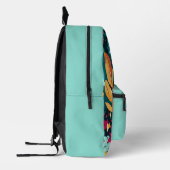 Boho Tropical Backpack for Teen Girls プリントバックパック (左)