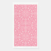 Boho Valentine Garden Paper Guest Towels (正面)
