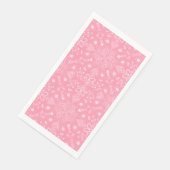 Boho Valentine Garden Paper Guest Towels (コーナー)