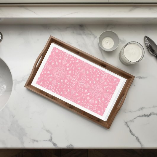 Boho Valentine Garden Paper Guest Towels