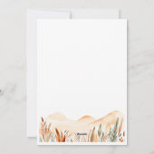 Boho Vibesで生活が良い – 書き込み宇宙 シーズンカード (裏面)