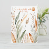 Boho Vibesで生活が良い – 書き込み宇宙 シーズンカード (スタンド正面)