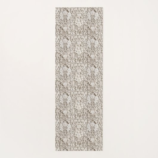 Boho Vintage Lace ヨガマット (裏面)