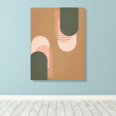 boho wall art art work any 素晴らし room キャンバスプリント (インサイチュ (ウッドフロア))