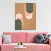 boho wall art art work any 素晴らし room キャンバスプリント (インサイチュ (リビング))