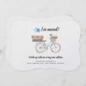 Boho Water Color Moving Announcement (正面/裏面)