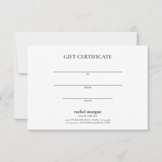 BOHO WATERCOLOR TILES WARM PASTEL gift card (裏面)