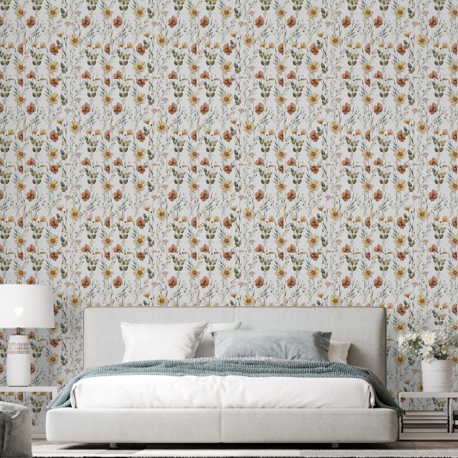 Boho Watercolor Wildflower 壁紙 (クリエイターアップロード済み)