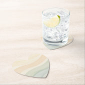 Boho Waves Design ペーパーコースター (インサイチュ)