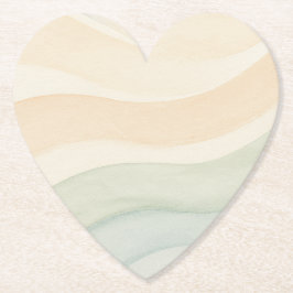 Boho Waves Design ペーパーコースター