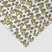 Boho Weave Faux Texture-Yellow 薄葉紙 (詳細)