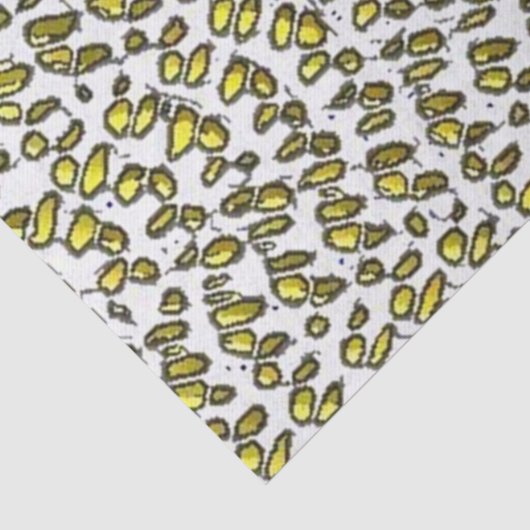 Boho Weave Faux Texture-Yellow 薄葉紙 (詳細)