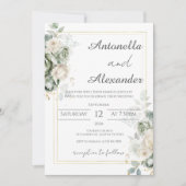 Boho Wedding Invitation 招待状 (正面)