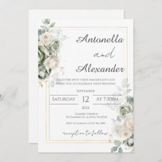 Boho Wedding Invitation 招待状